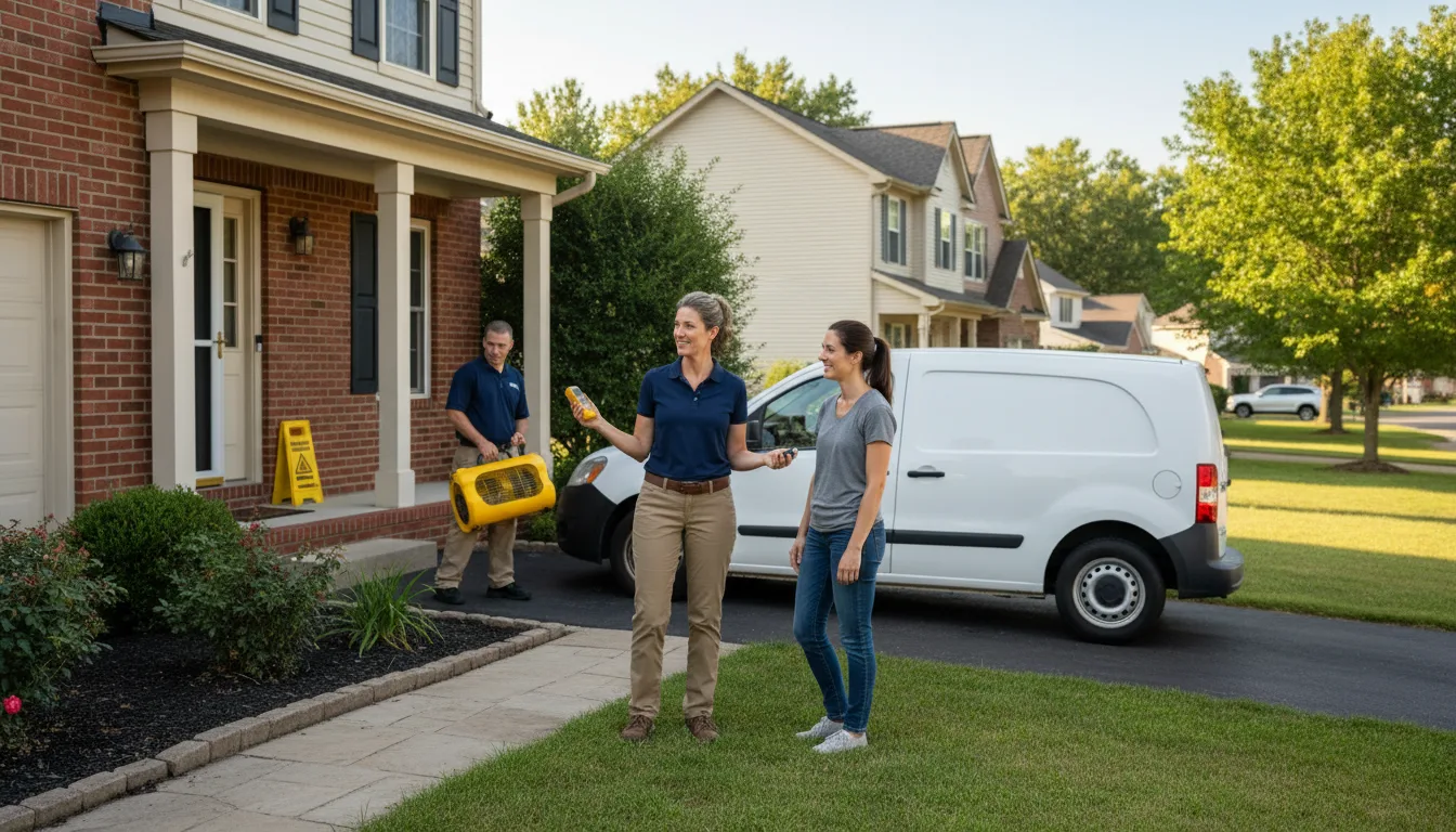 Water restoration image for Mold Remediation in Weimar, TX